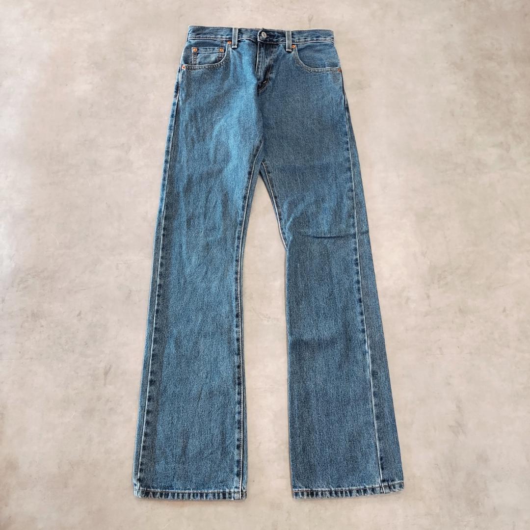 リーバイス517 Levis W29 フレアデニム 青 古着 ボトム 20090