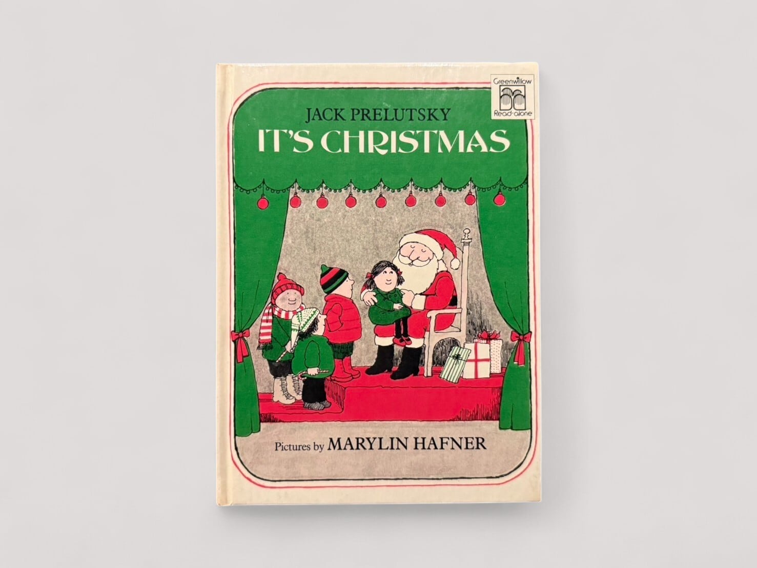 【SC134】【FIRST EDITION】It's Christmas Illustrated by Marylin Hafner(1981) /Jack Prelutsky