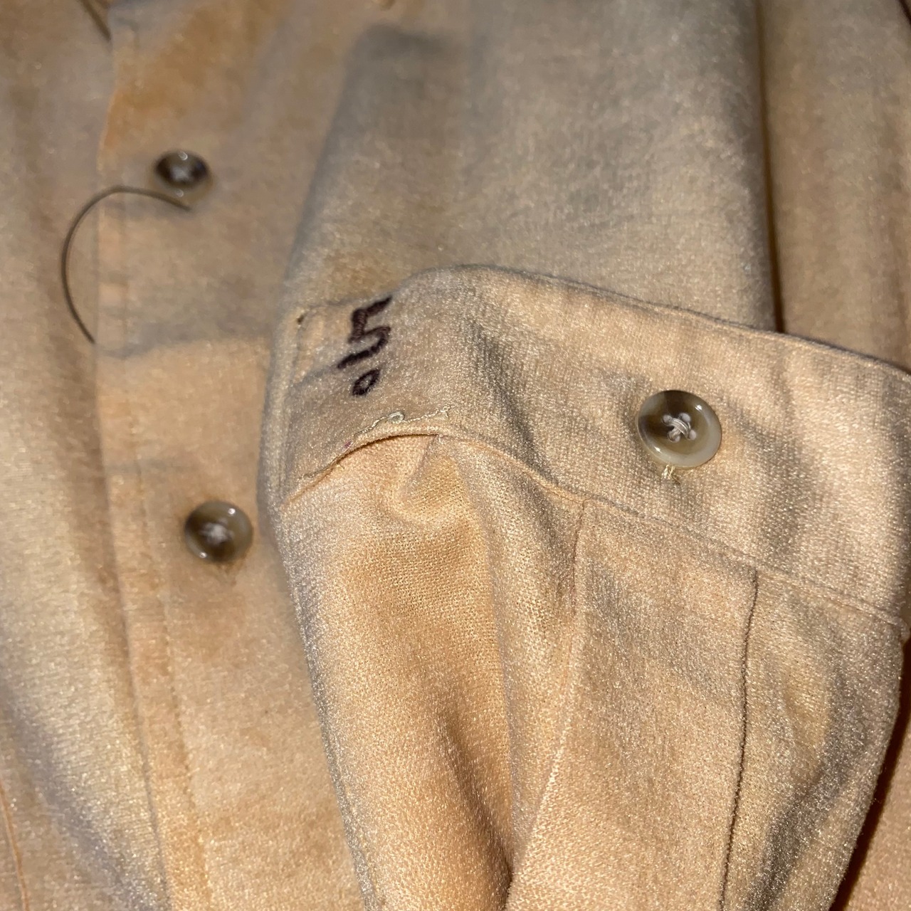 old CHRISTIAN DIOR pile shirt