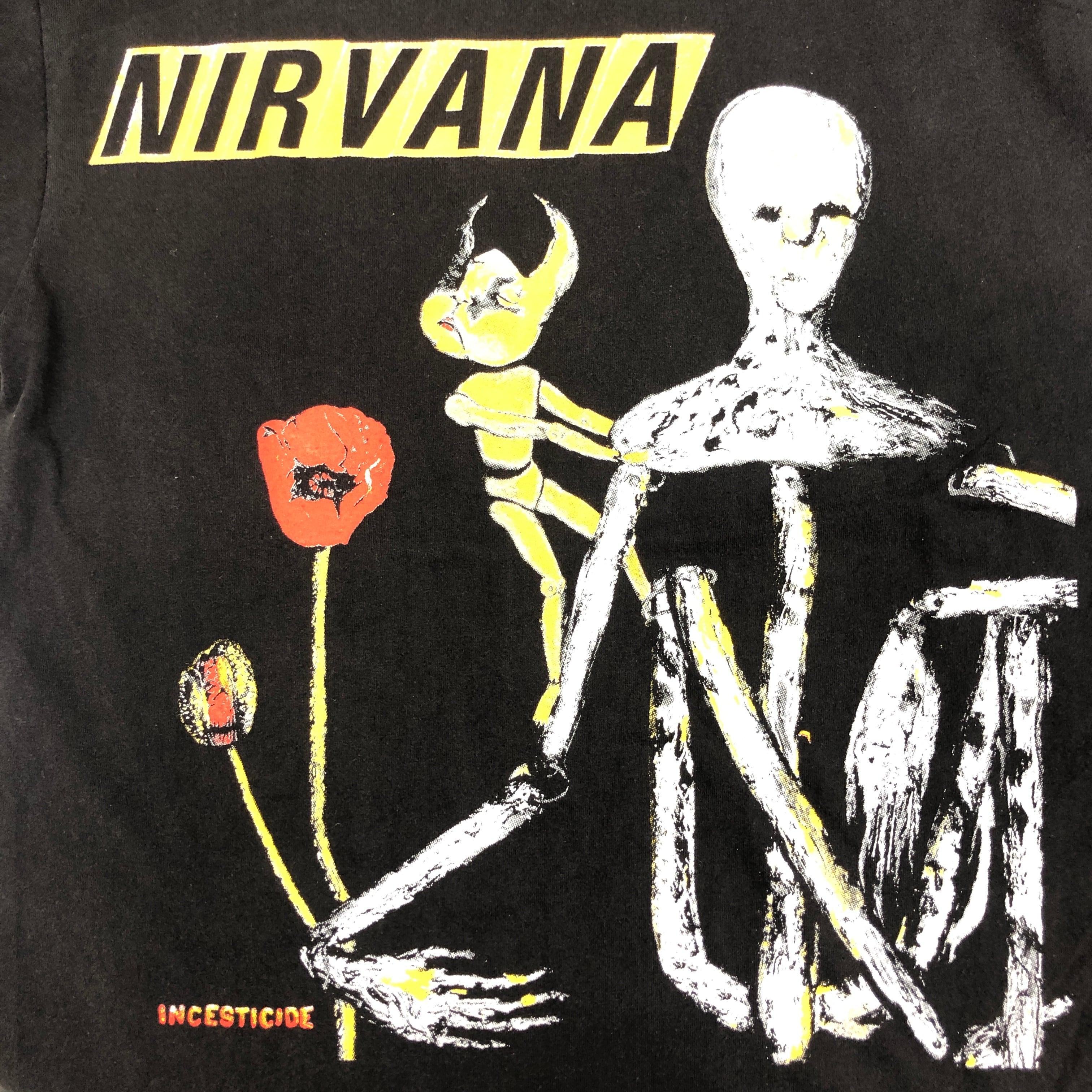 USA製 ニルヴァーナ NIRVANA Incesticide tee Tシャツ ニルヴァーナ 