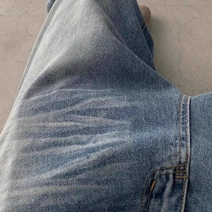 アメリカンレトロウォッシュドストレートデニム　1200