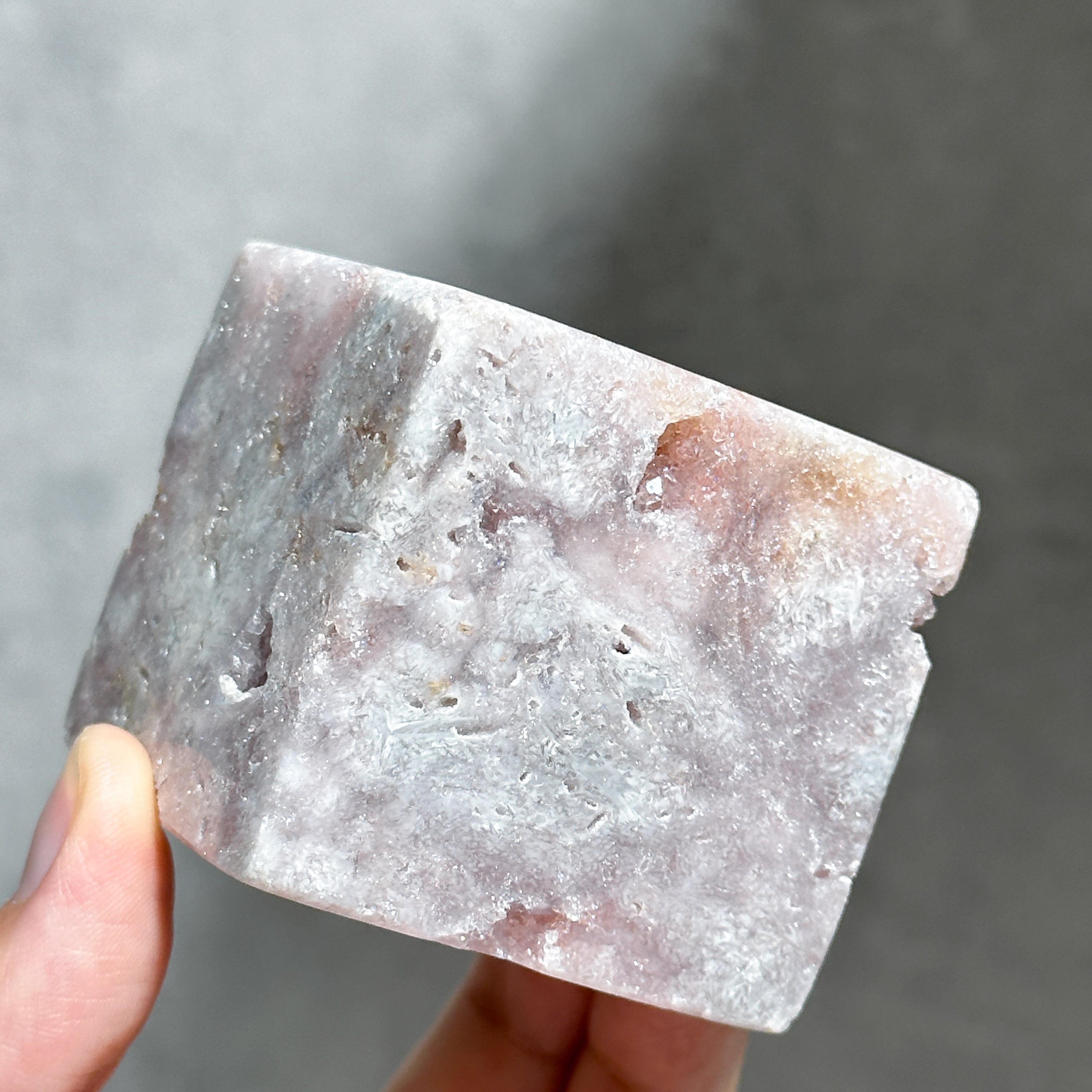 ハイクオリティ】ピンクアメジスト キューブ04◇ Pink Amethyst