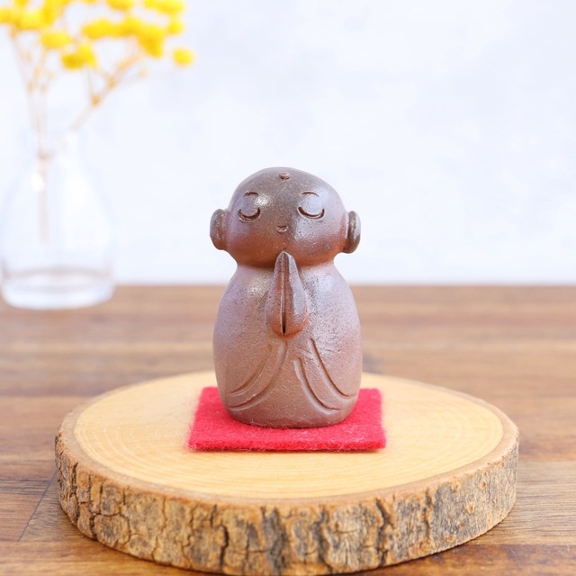 備前焼　お地蔵さん（小）