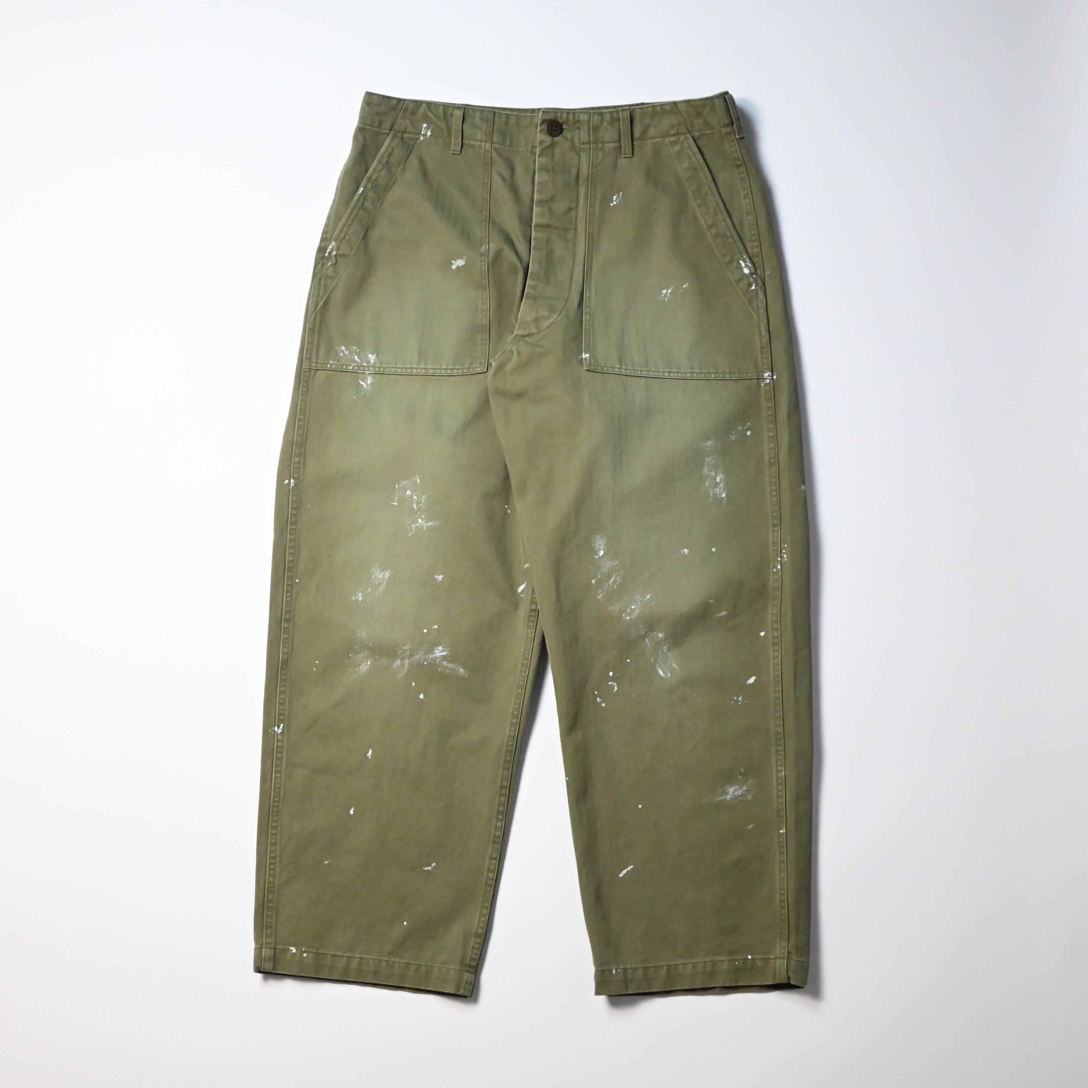希少 USAF メカニックパンツ 50s セージグリーン アメリカ軍 ベイカー
