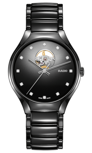 【RADO ラドー】True Secret Diamondsトゥルーシークレットダイヤモンズ（ブラック）／国内正規品 腕時計