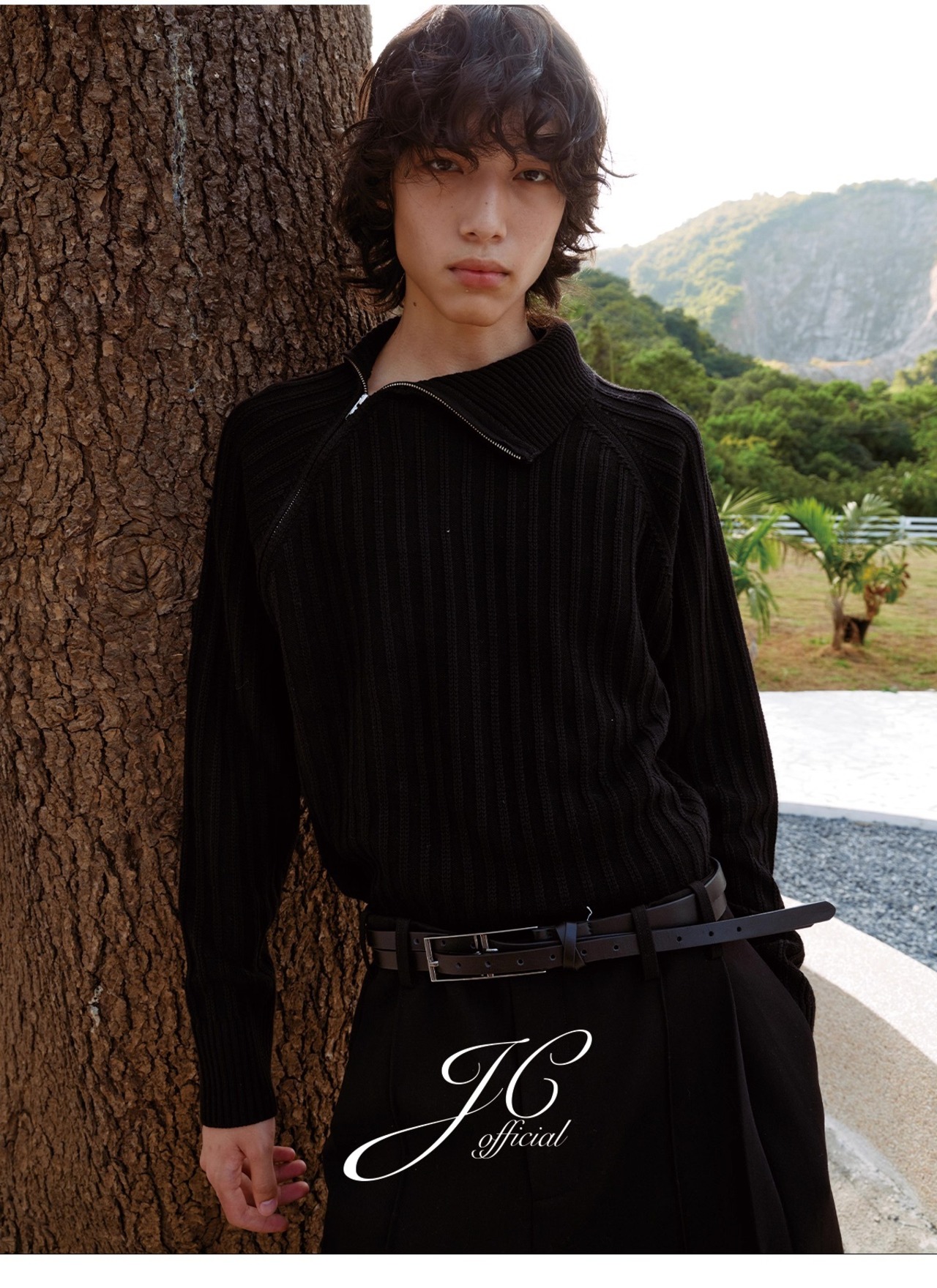 JCAESAR STUDIO CURVED KNIFE PANTS