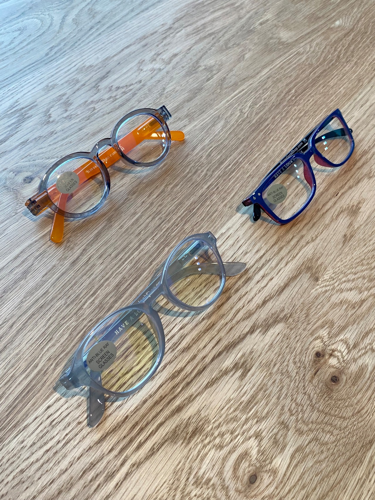 【Have A Look】CLASSIC / CIRCLE TWIST／CIRCLE  ブルーライトカット付き リーディンググラス