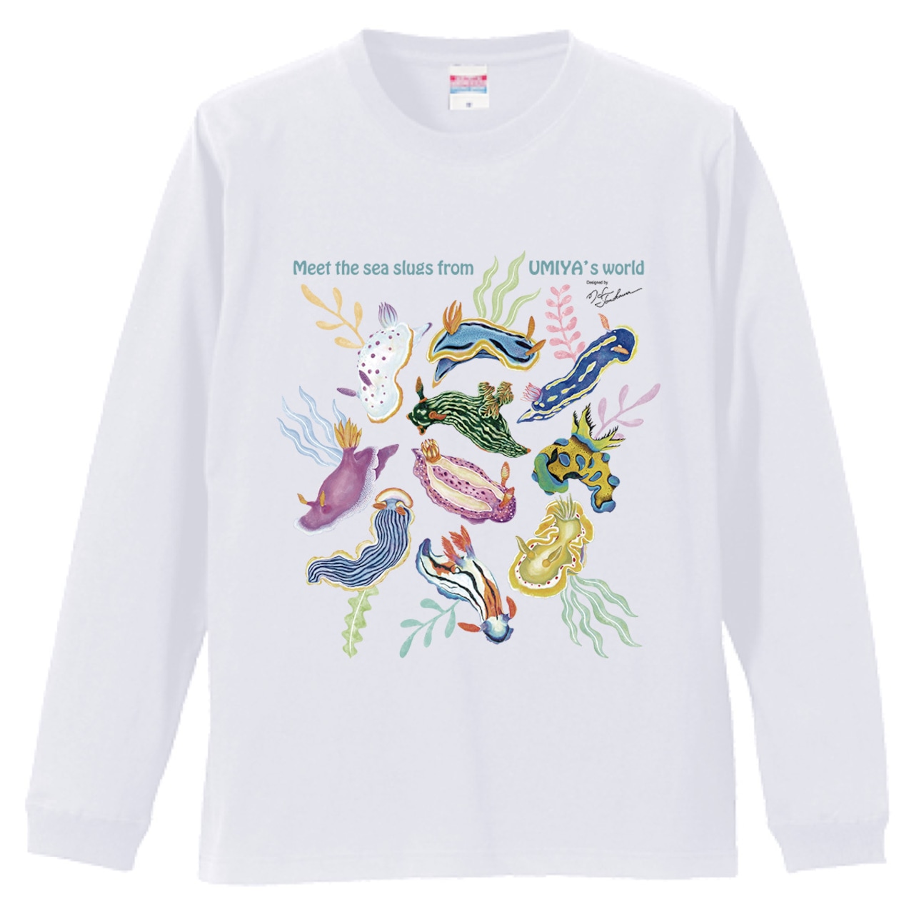 【長袖Tシャツ（ロンT） United Athle 5.6oz】ウミウシ