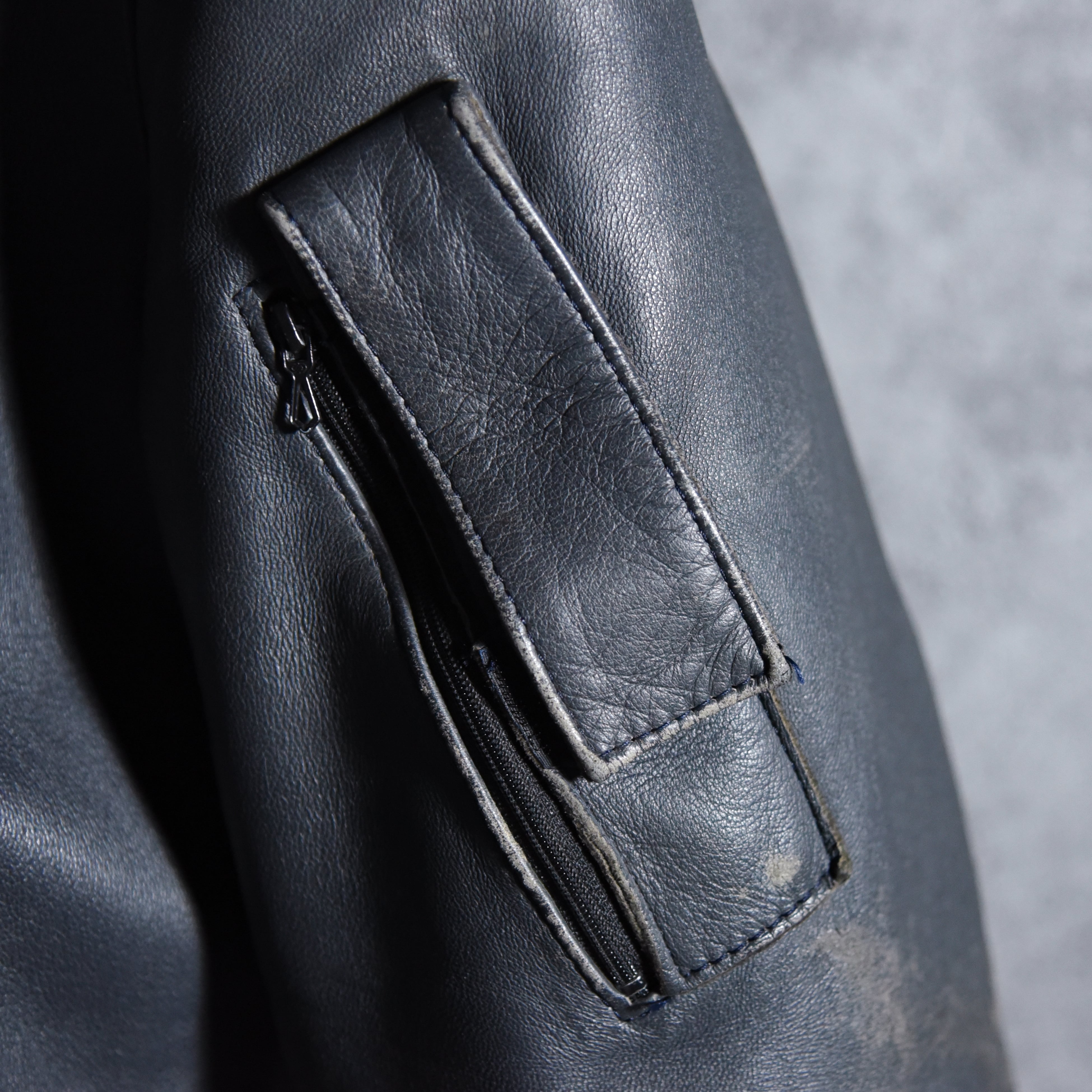 80年代　フランス軍　パイロット　レザージャケット 80s French Air Force Leather Pilot Jacket フランス軍 レザー