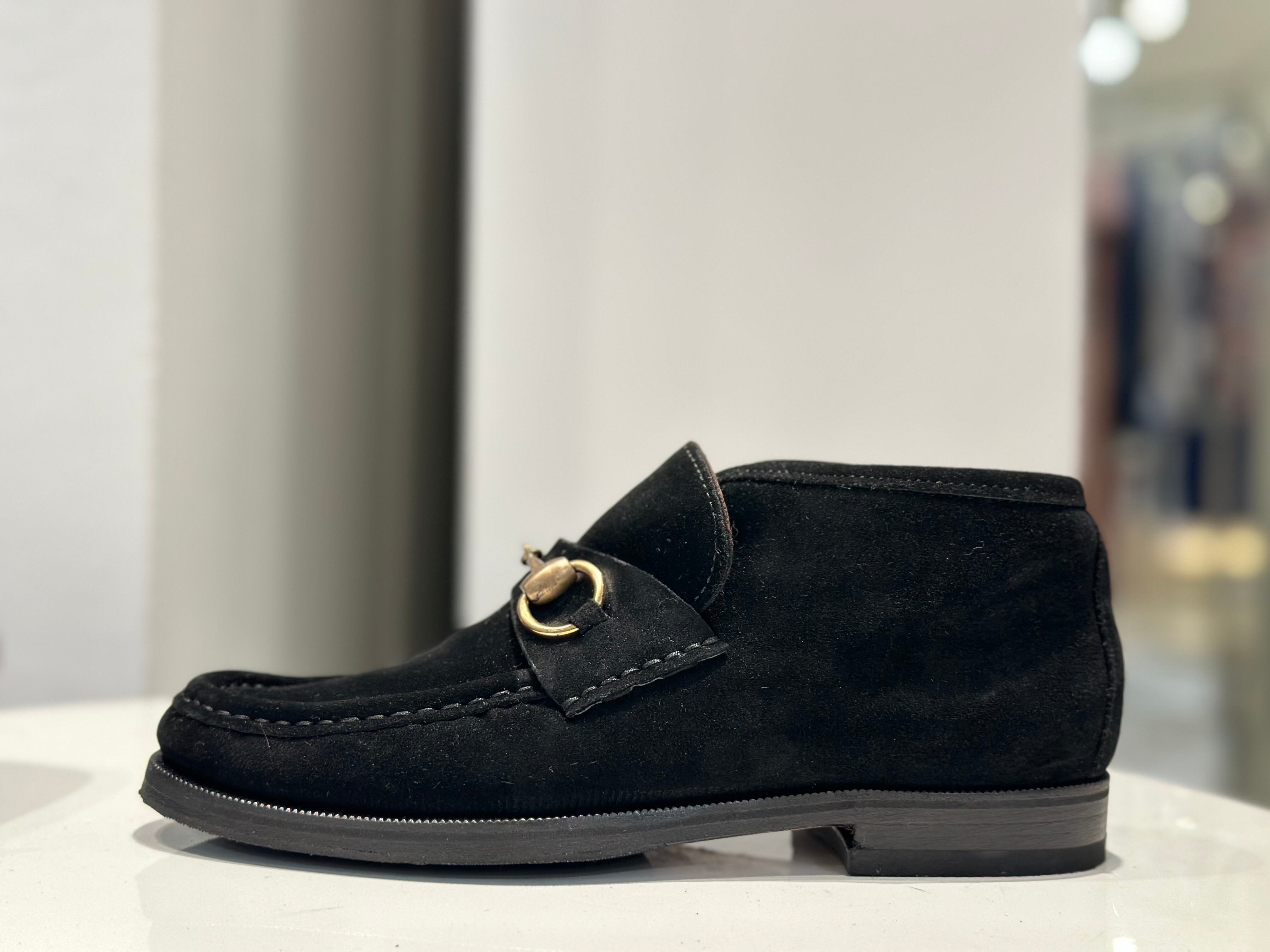 gucci グッチ ホースビットブーツ 35 22.5cm レディース 婦人靴 革靴 