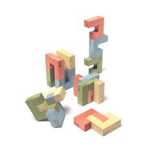 Jino Original　【積み木・ブロック・立体パズル・知育玩具】