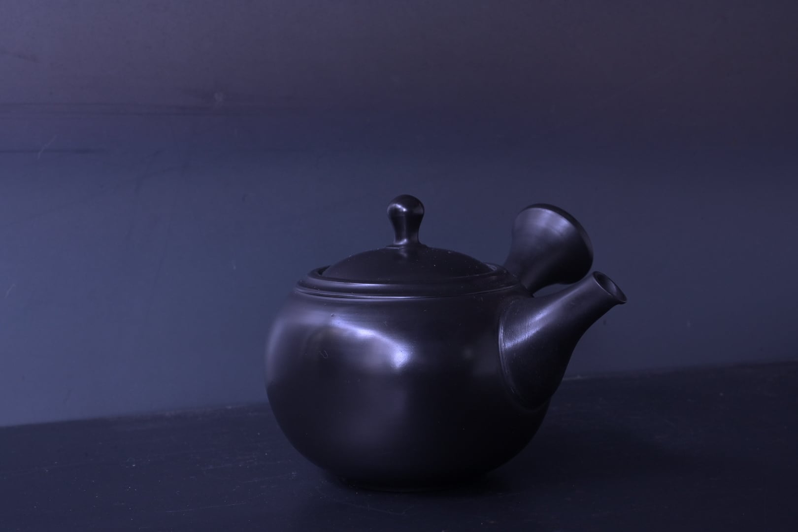 吉川雪月 茶注(黒)研出