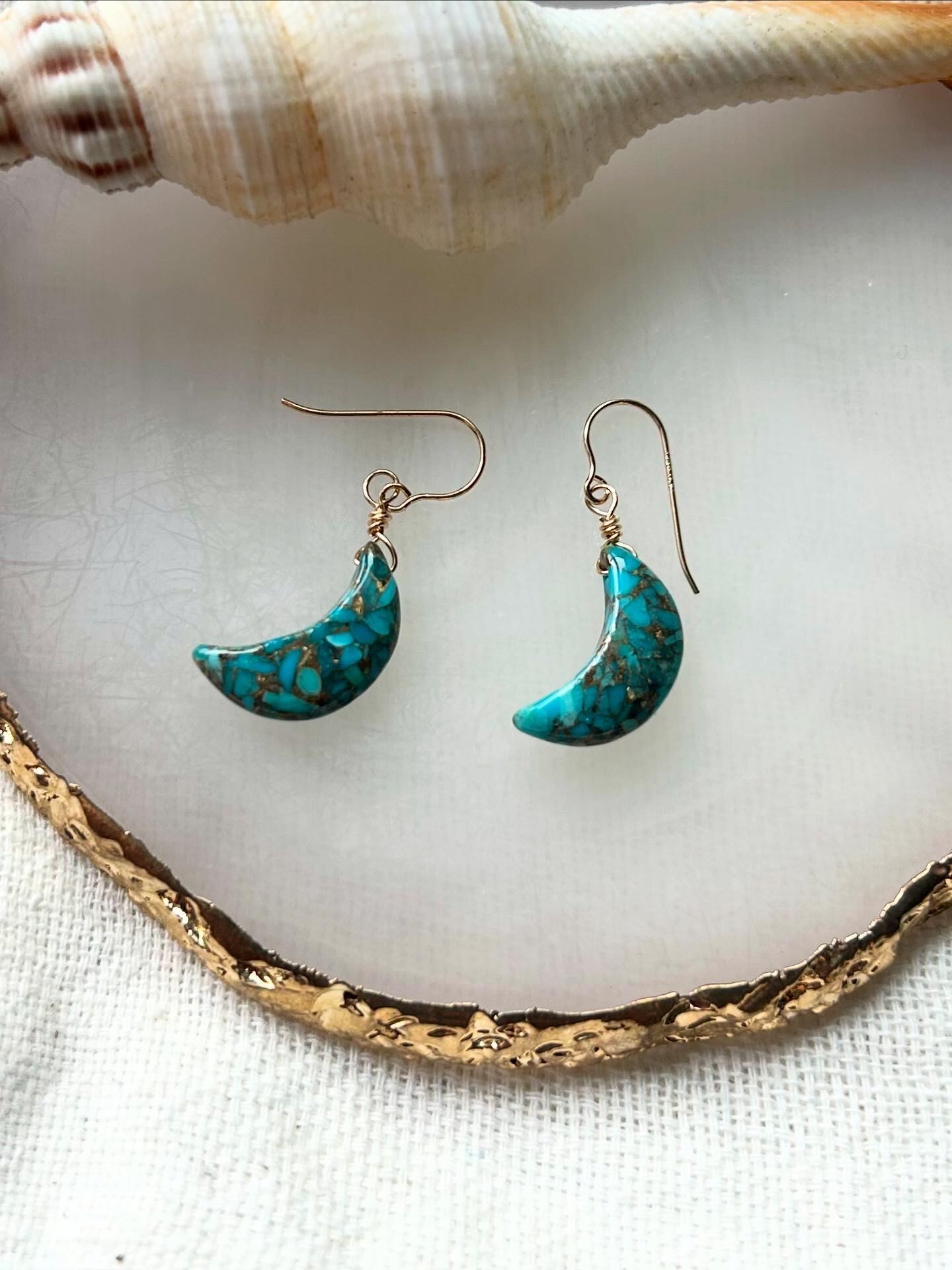 ビーゲンキ❤天然石ピンクオパールコッパーターコイズ１４Kgfピアス ビーゲンキ様専用❤天然石ピンクオパールコッパーターコイズ