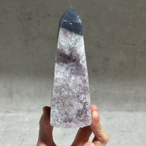 アゲート×アメジストタワー22◇Agate×Amethyst Tower◇天然石・パワーストーン