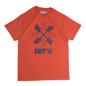 "WINDMILL" Tee KAKISHIBU ORANGE