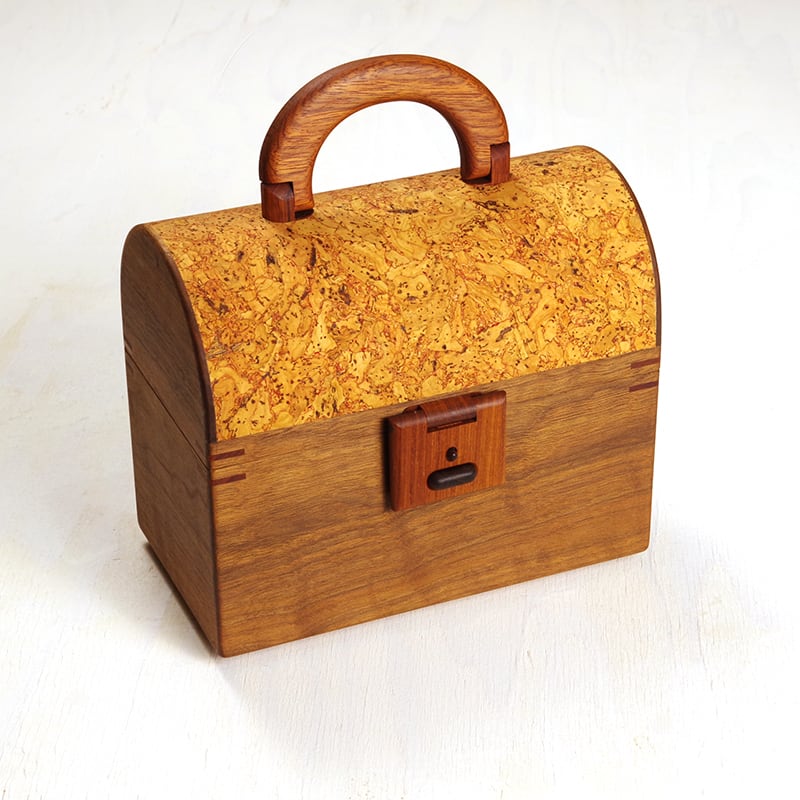 OUTLET SALE 11/30まで] 木製取手のあるハンドバッグ（旧製品） | 丹野