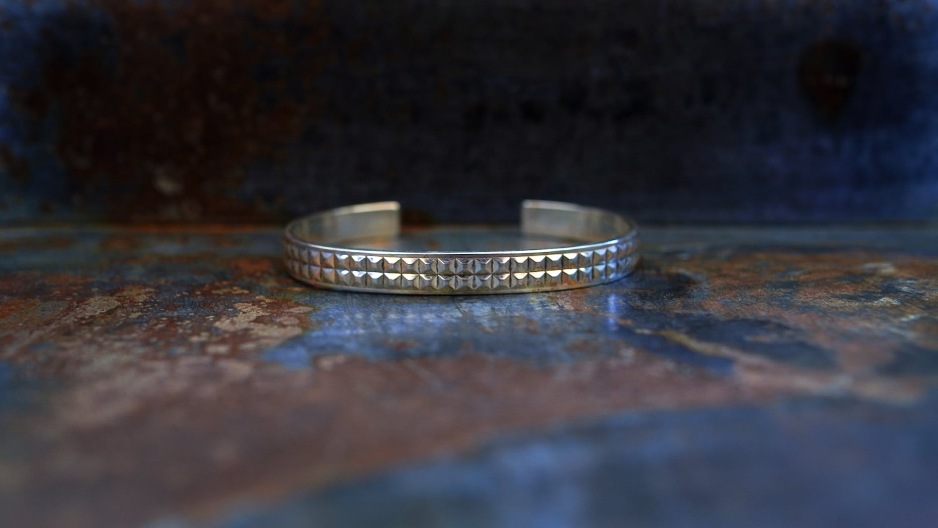 VINTAGE】TIFFANY&Co. ティファニー スタッズ バングル 《カフ