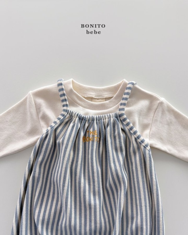 【予約】Striped Overall Suit