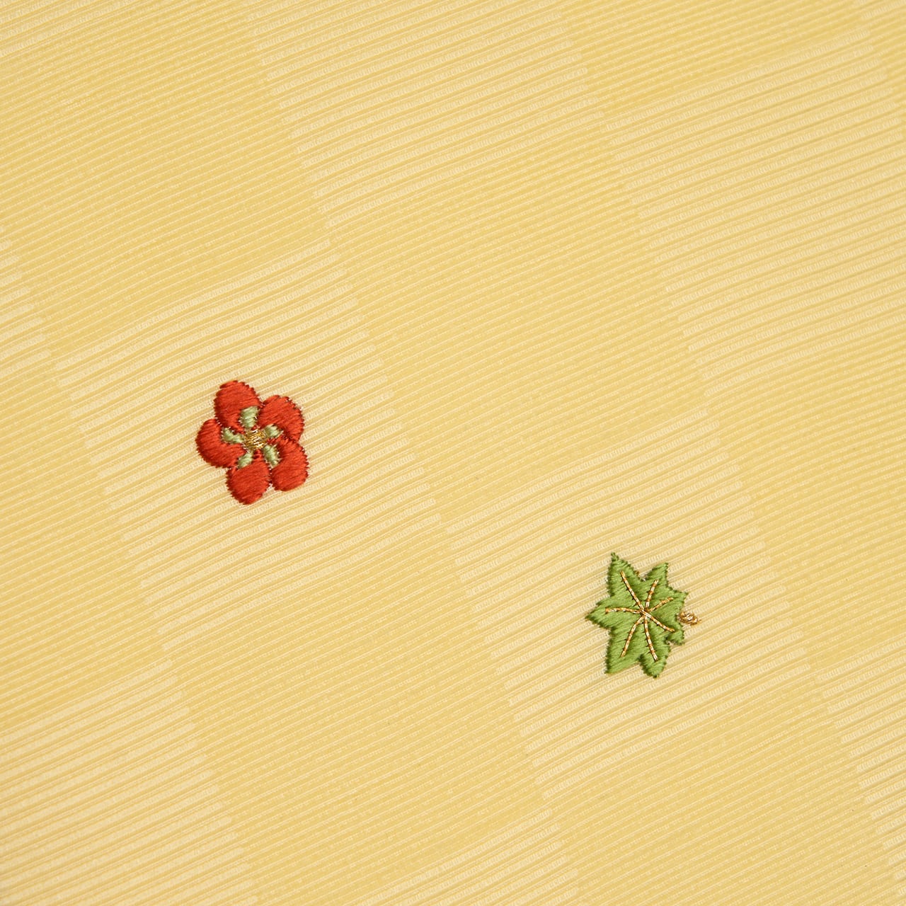 工芸キモノ野口 ビロード織に刺繍 文様尽くし名古屋帯【中古】 | かわの屋