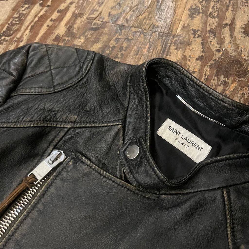 Saint Laurent サンローラン 16AW Biker Riders Jacket エディ期