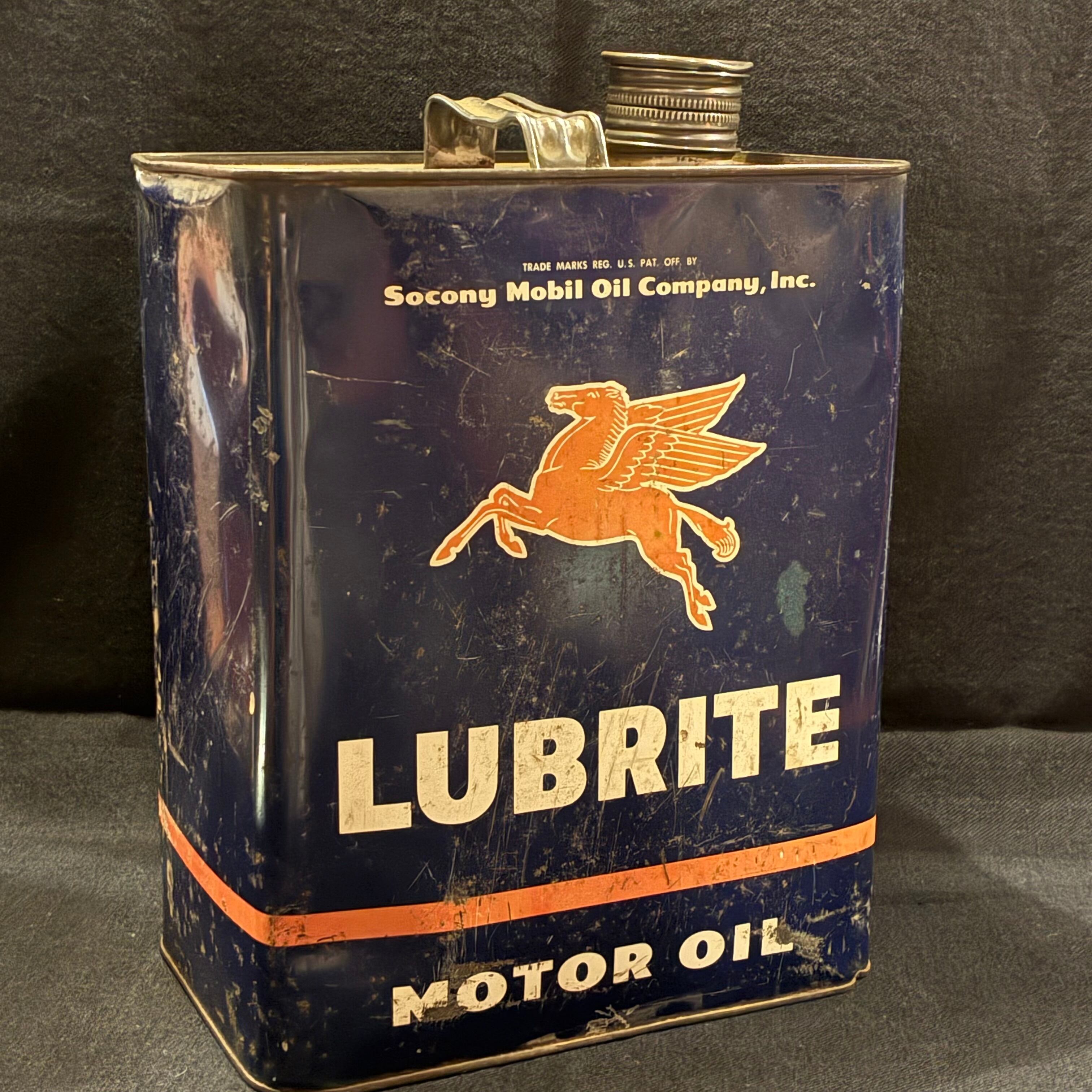 1950〜60's MOBIL OIL 缶 T-600 | CANDY STORE ROCK