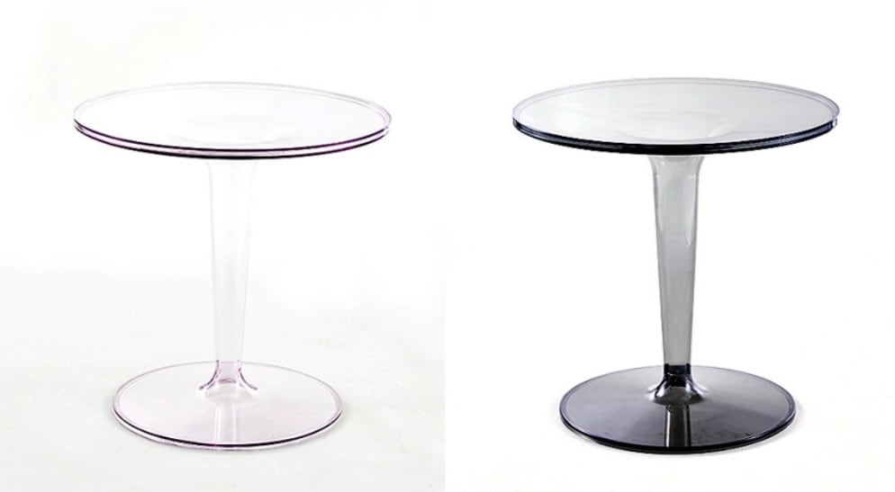 clear tea table 2colors / クリア ティーテーブル ソファー