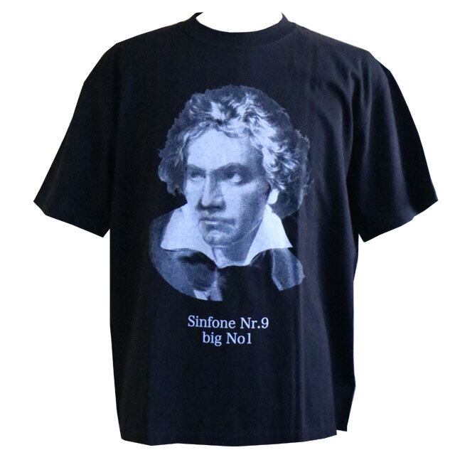 ベートーヴェン Sinfone Nr.9 big No1 半袖Tシャツ SCREENSTARS ベートーヴェン Sinfone Nr.9 big No1 半袖Tシャツ SCREENSTARS