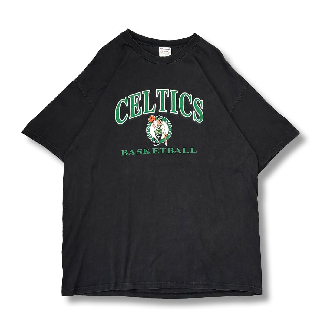 Boston Celtics Logo Printed T-shirt. Champion | am3:41 - NBA