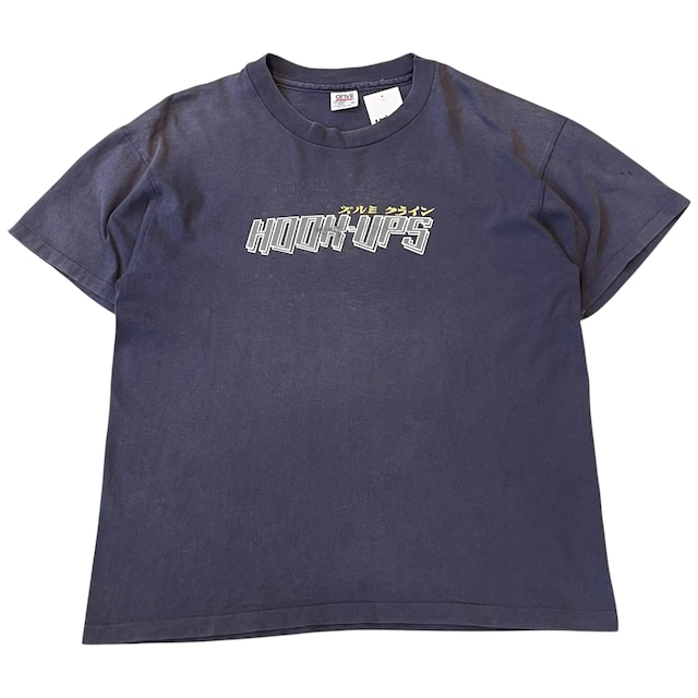 Special!!! 1990s HOOK-UPS "Logo" T-shirt