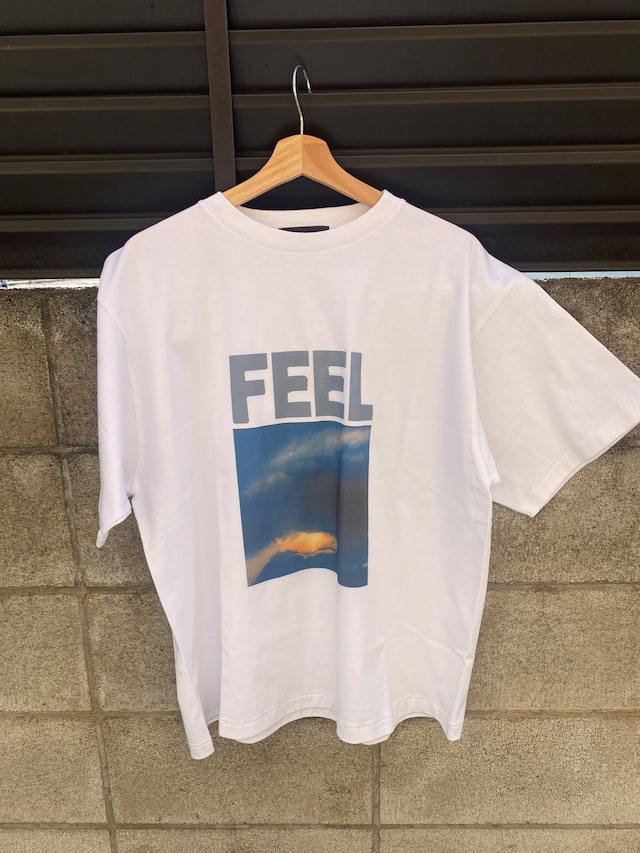 feel s/s tee WHITE