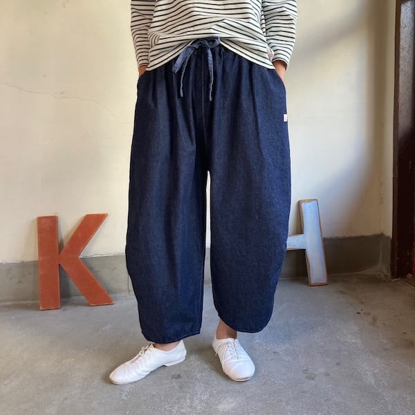 快晴堂 レディース パンツ ふわふわタックパンツ Girl's・マルチ