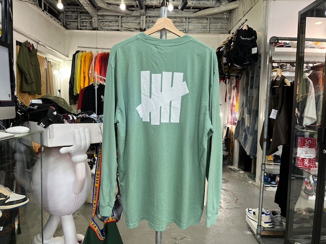 UNDEFEATED ICON LS TEE GREEN XL 66923