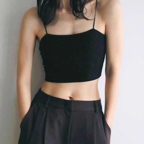 【 anuke 】Padin Half Camisole