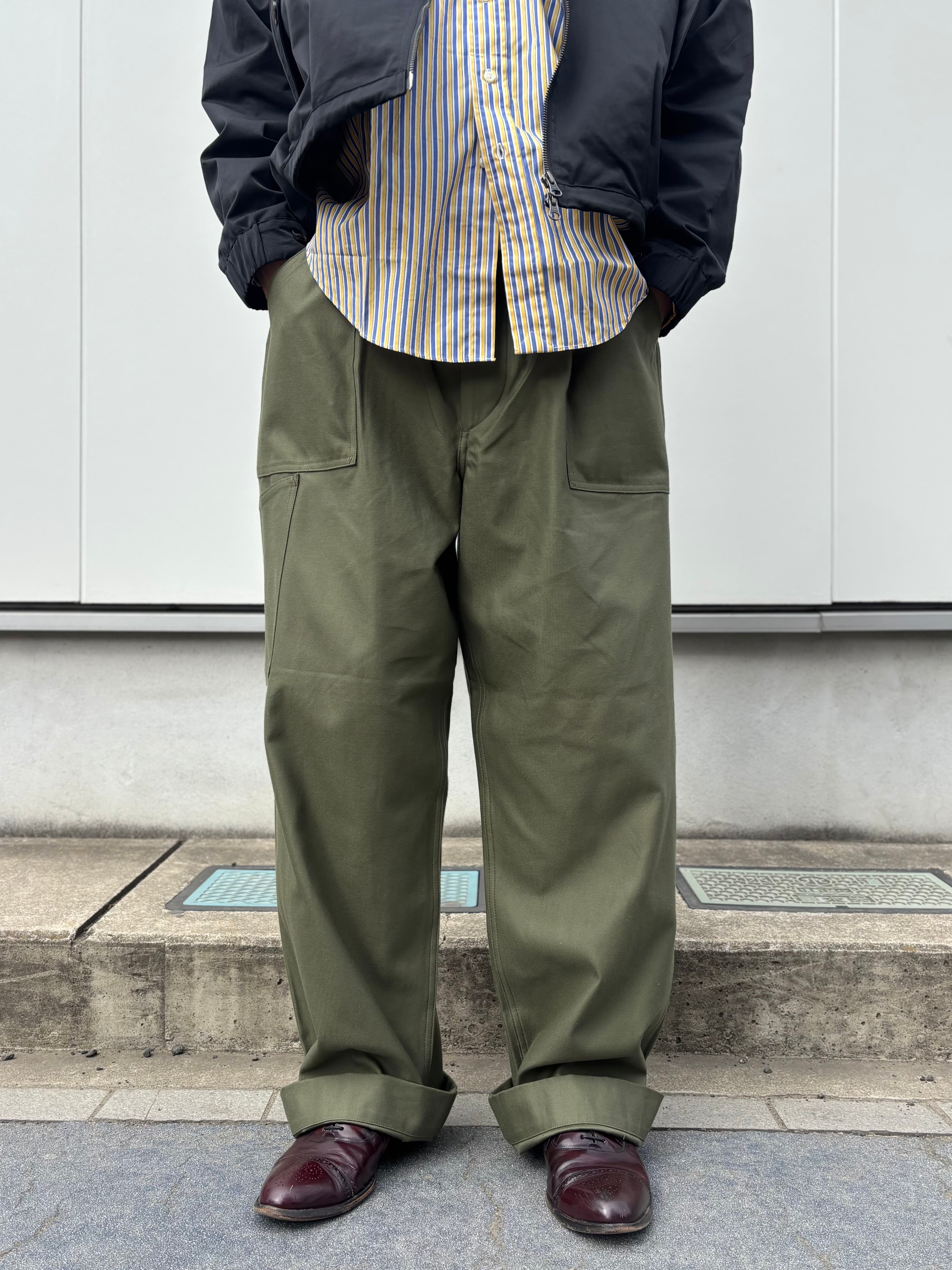 NIGEL CABOURN / MECHANIC PANT - MIX (ナイジェルケーボン メカニック
