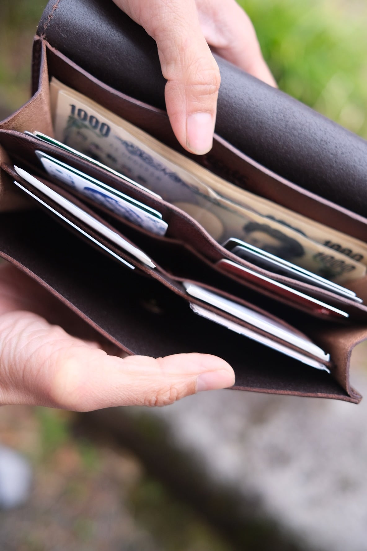 受注生産〉flap long wallet 【9color】 | TENTE Handcrafted