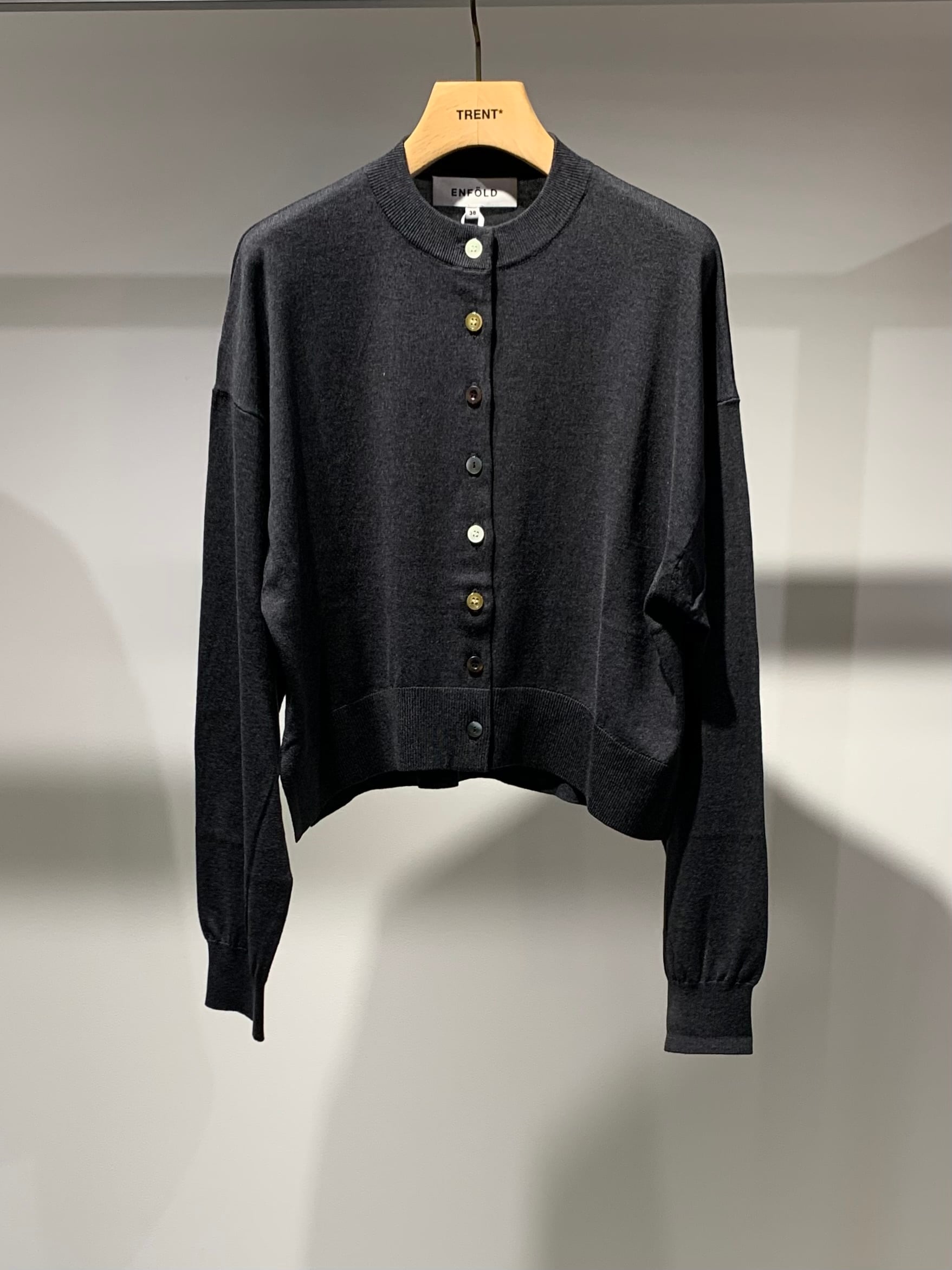 24SS】ENFOLD エンフォルド / WIDE-ARM CARDIGAN | TRENTオンライン  