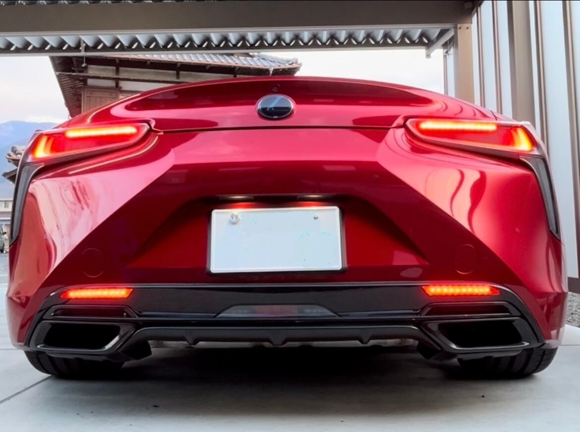 LEXUS LC ひからせ屋 LEDリフレクター レクサスLC 純正加工LEDリフレクター 【減光調整機能】【スイッチ付で