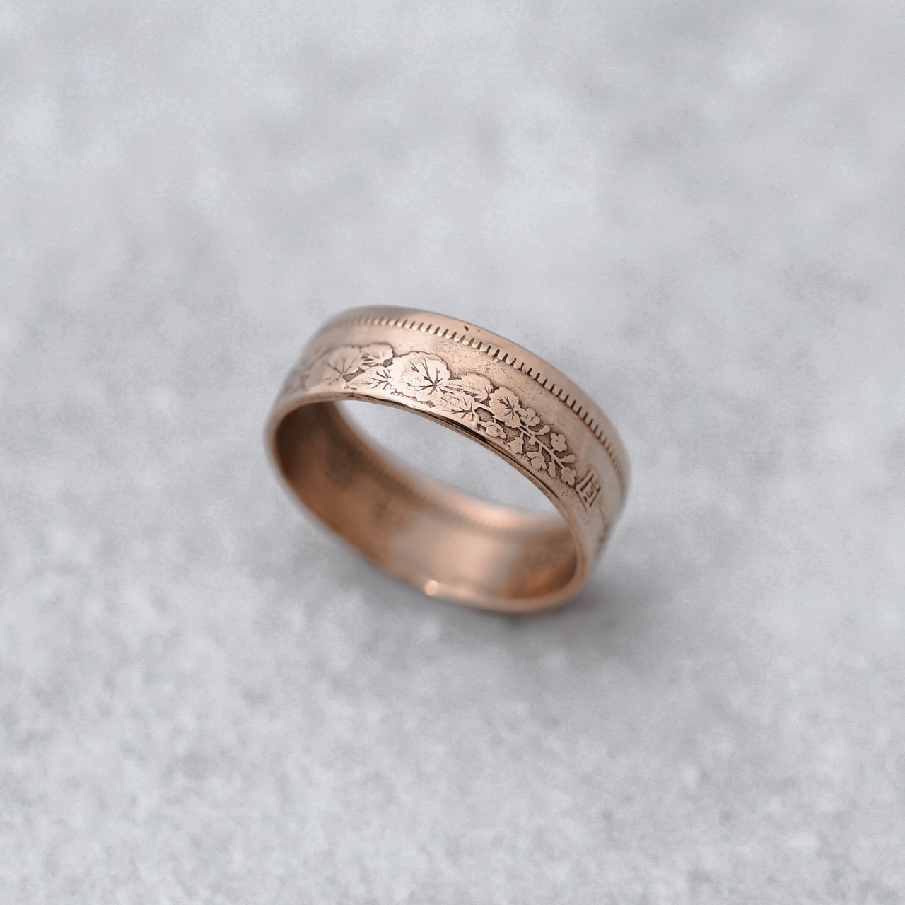 日本 1銭 コインリング｜JAPAN 1SEN COINRING