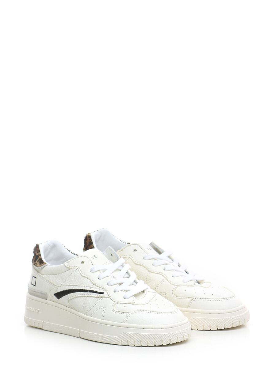 D.A.T.E. スニーカー レディース White/leopard TP-PO-WD