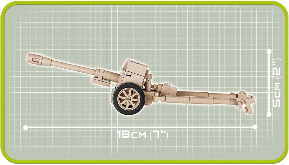 Cobi #2252 7.5cm Pak40 対戦車砲 | ミリタリーブロック公式オンライン