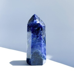 インペリアルソーダライト タワー 72◇ Imperial Sodalite ◇パワーストーン・天然石・鉱物・インテリア
