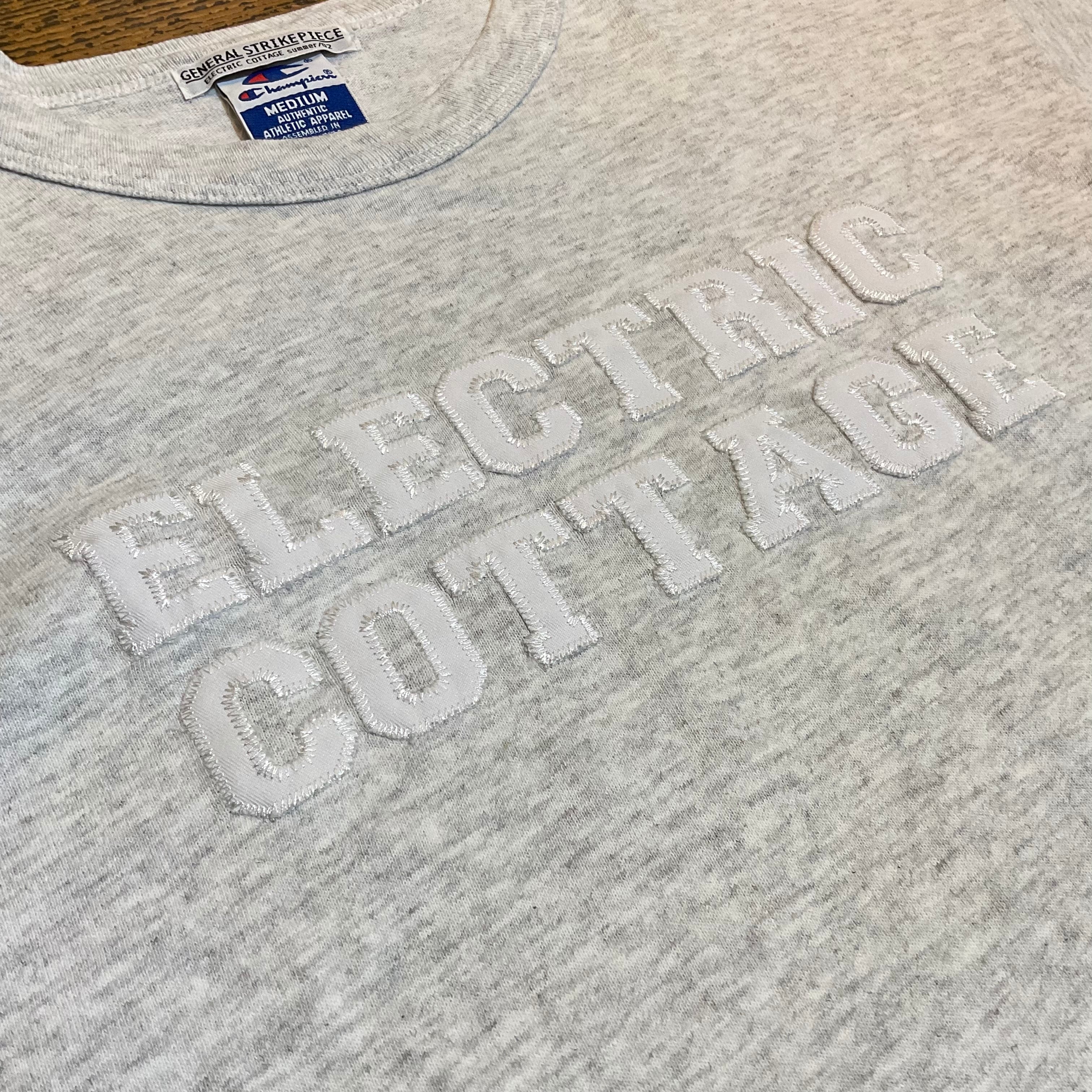 00's Champion × ELECTRIC COTTAGE Tシャツ GENERAL STRIKE PIECE M