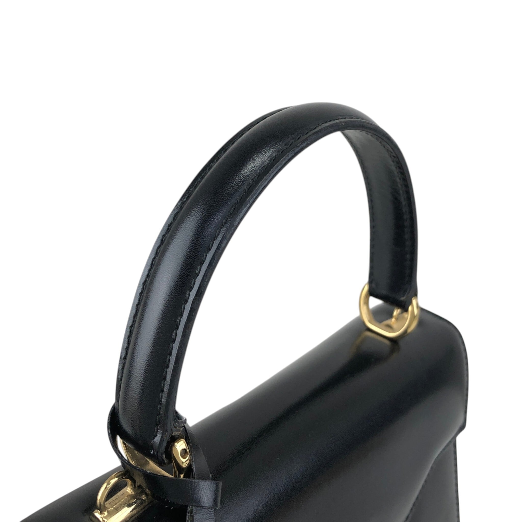 GUCCI グッチ レディロック ショルダーバッグ ブラック レザー 2way