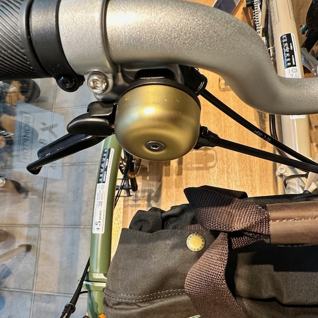 Brompton Integrated Bell - Brass