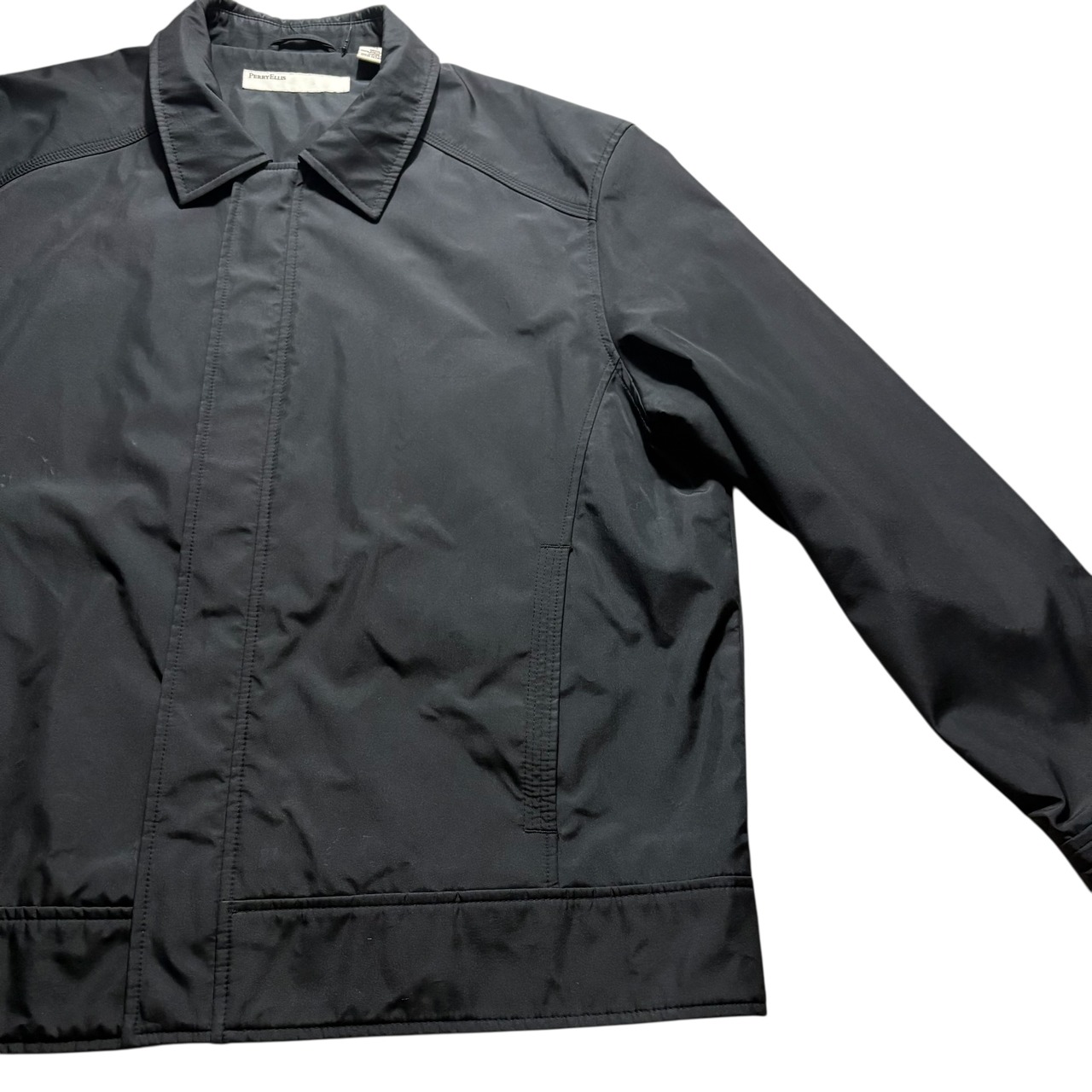 vintage 1990’s PERRY ELLIS black nylon blouson