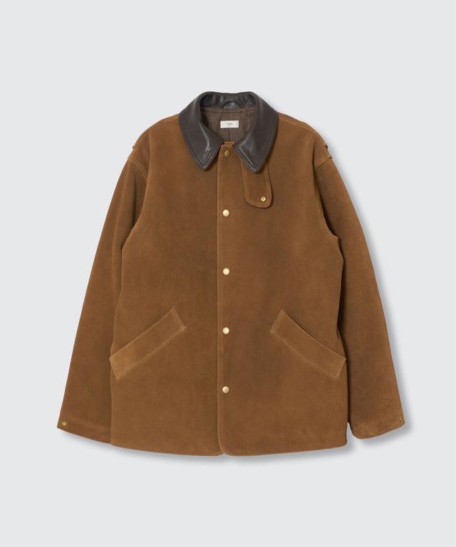 YOKE】 Brushed Cow Suede Work Jacket 