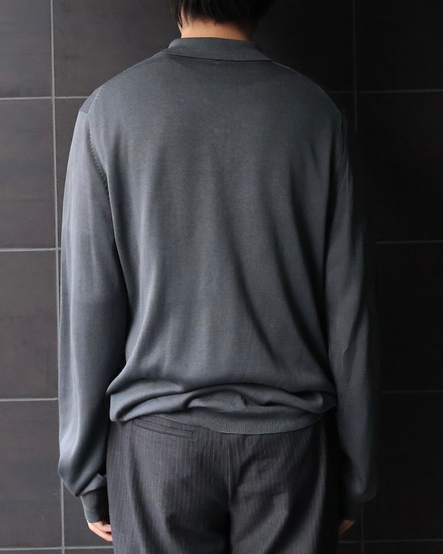 relaxfit silk polo shirts