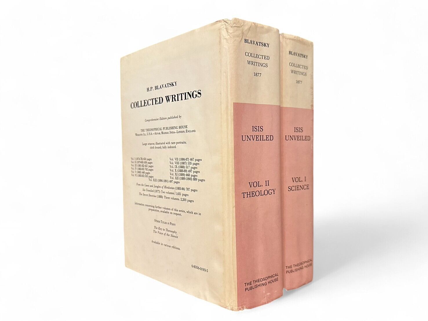 SS132】【NEW EDITION】Isis Unveiled: Collected Writings,1877 Vol
