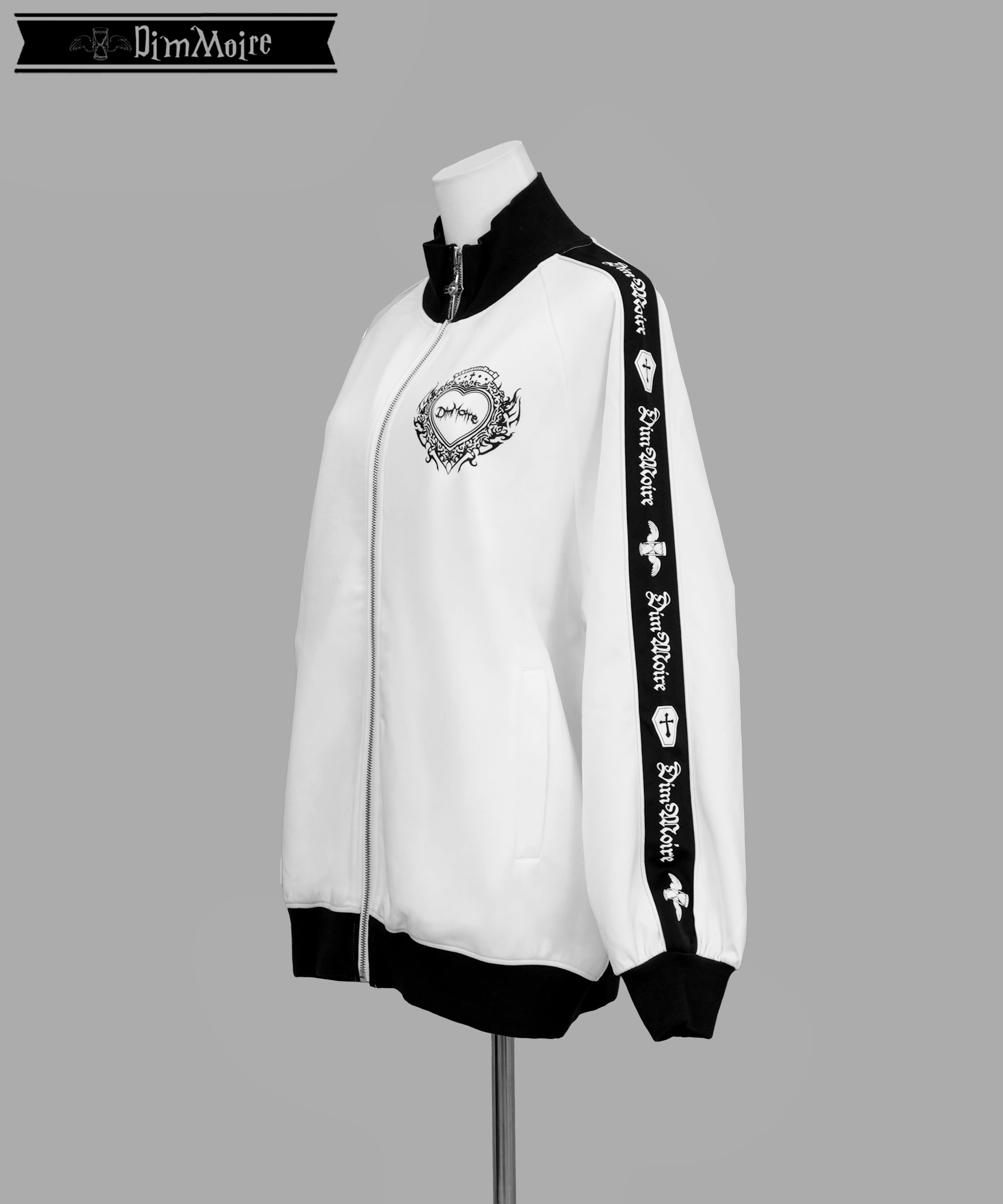 ロゴプリントジャージトップス【White】 | DimMoire