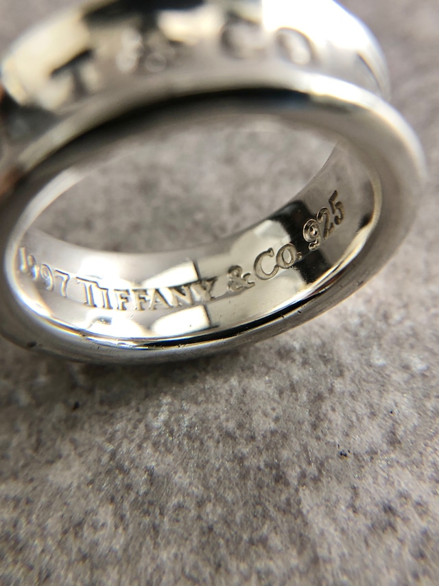 Tiffany & Co. ティファニー 指輪 12号 シルバー ナロー 925 リング vintage ヴィンテージ オールド gar8vc